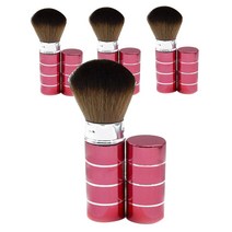 뷰티팝 화장브러쉬, 핑크, 4개입