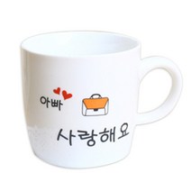 엘케이메이드 가족사랑 미니 머그컵, 아빠, 1개