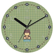 해피바이러스 어린이 교육용 벽시계, 2060 마이 테디 베어