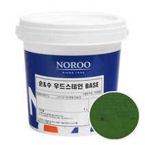 순앤수 우드 스테인 올리브그린 1L, 1개