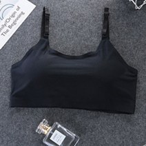 헬로심플 임산부용 누디 메쉬 끈브라탑