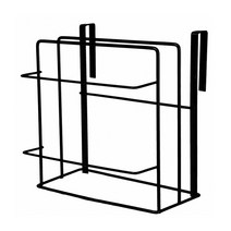 DM 키친 도마 행주 거치대, 블랙, 1개