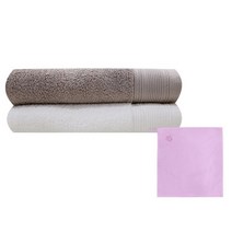 송월타월 호텔용 네츄럴코밍 세면타올 2p + 테리베이커리 고리 수건, 랜덤 발송, 1세트