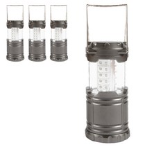 블럭마트 LED 30구 캠핑전등, 그레이계열, 4개입