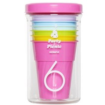코멕스 피크닉컵 6p 세트, 혼합 색상, 1세트