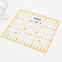 NCC 논슬립머신 소잉 컷팅자 15cm x 15cm, 혼합 색상, 1개