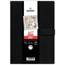 캔손 180도 아트 스케치북, A4, 80매