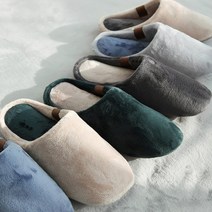 보웰 여성용 더블 소프트 극세사 슬리퍼, 다크베이지, 1개