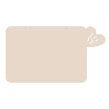 쿠 홈 인테리어 메모 보드 MO 19 걸이형 베이지, 아크릴