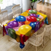 이코디 애니모션 리드 테이블보, 벌룬, 153 x 260 cm