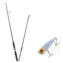 원다 하나린 루어 낚싯대 662ML + 다미끼 디팝 70 하드베이트 루어 269T ORANGE SPOT PEARL, 1세트