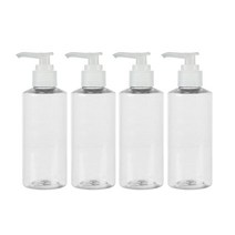 병도매닷컴 투명 주방디스펜서 AC150 + 투명마개, 150ml, 4세트