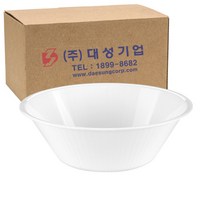 쿡앤락 다회용 우동용기 중 백색 몸통, 600개입, 1개