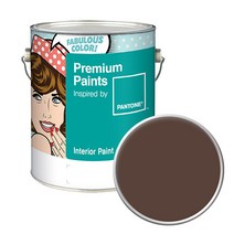 노루페인트 팬톤 내부용 실내벽면페인트 무광 4L, Potting Soil(19-1218), 1개