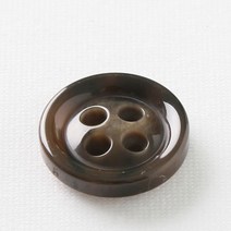 HR빅버튼 아우디 단추 23mm, 다크브라운, 8개입