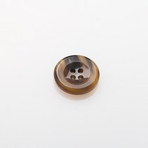 HR빅버튼 에너지 단추 18mm, 선라이트브라운, 4개입