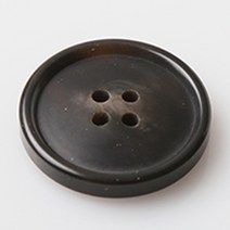 HR빅버튼 데일리 단추 지름 25mm, 브라운, 12개입
