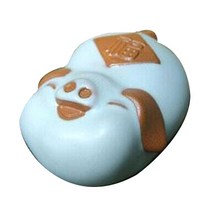 와드몰 복 문양 돼지 인형 qxyy111-3, 혼합 색상, 1개