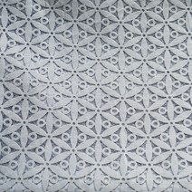 나비손길 데이지 펀칭 패브릭원단, 02 그레이