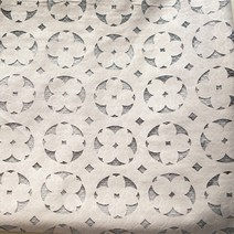 나비손길 로즈 펀칭 패브릭원단, 05 그레이