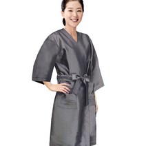 라인 NP 손님 가운, 그레이(LN1001), 1개