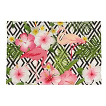 스토어33 썸머 디자인 키친 린넨 테이블매트, H, 44 x 28 cm