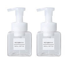 DM 뷰티 화장품 펌프 공병 250ml, 투명, 2개입