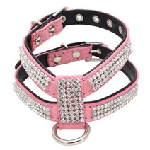 제제펫 강아지용 큐빅포인트 하네스, Y497PDRH074