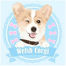 아이러브페인팅 DIY 명화그리기, 해피 웰시코기, 1개