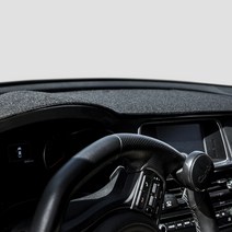 카닉스 타이탄 5중 열차단 논슬립 대쉬보드커버 블랙, 쌍용, 로디우스