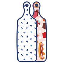 Loem 블루에디션 서빙 양면도마 꼬마도넛, 팽귄, 1개