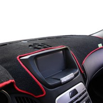 본투로드 에코 대쉬보드커버 블랙 원단 레드 라인 + DUB 종이 방향제, BMW, F33 4시리즈 2014년~(HUD 유)