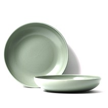 보울보울 레트로라인 파스타볼 22cm, 그린티라떼, 2개