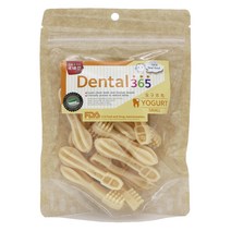 덴탈365 반려견 간식 150g, 요구르트칫솔스틱맛, 1개