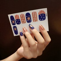 아리코 네일 쥬얼리 아트 손톱 스티커, QB337, 5개입