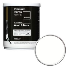 노루페인트 팬톤 우드앤메탈 페인트 반광 1L, 11-4201 Sun White