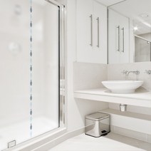 디자인수풀 북유럽 스타일 샤워 윈도우 시트지, SW566