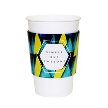 투고팩 어썸 에어홀더 핫컵 12/16온스용, 1개입, 50개