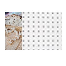 앤비커머스 인테리어타공판 빵조각C 좌 WHITE, 1개