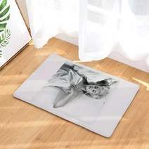 슈퍼식스 빈티지 마릴린먼로 시리즈 바닥 물 흡수 매트 패드, 11