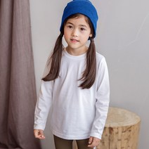 [아동달벨로] 유라비 아동용 케이시 라운드넥 티셔츠