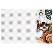 앤비커머스 인테리어 타공판 KITCHEN 우 WHITE, 1개