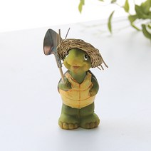 리버그린 밀집모자를 쓴 거북돌이 장식인형, B타입