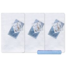 송월타월 마쉬멜로 핸드타월 화이트 3p + 컬러세면타월38 하늘, 혼합 색상, 1세트
