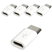 마하링크 USB 3.1 C to Micro 5핀 변환 젠더, ML-UCMG, 5개입, 13mm