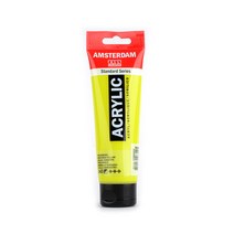 암스테르담 아크릴물감 243 GreenishYellow, 120ml, 1색