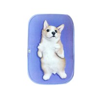 리빙조이 베이비 애니멀 욕실매트, 블루강아지