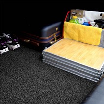 타노스 차량용 논슬립 스파이크 코일 카매트 트렁크용 블랙, 올뉴크루즈 2017년 4월~