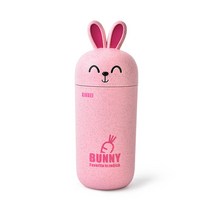 DM 알럽홈 바니바니 멀티 휴대용 머그컵, 핑크