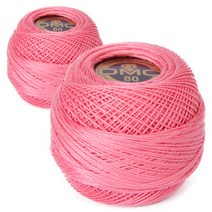 DMC 19번사 80 태팅자수 레이스실 2p, 603번, 90m, 2개